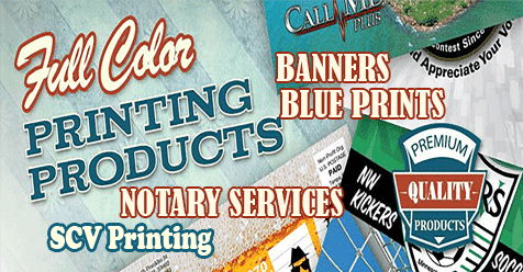 Printing SCV | All Your Printing Needs in Santa Clarita