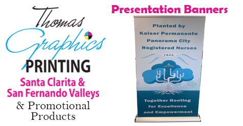 Presentation Banners – Many Sizes | Thomas Graphics, Printing SCV & SFV.