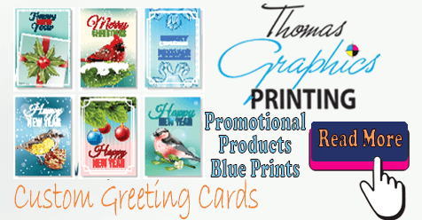 Custom Greeting Cards | Thomas Graphics, Printing