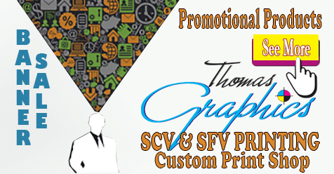 Promotional Product SFV and SCV BANNER SALE