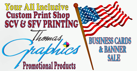 Thomas Graphics’ | Business Cards & Banner Sale