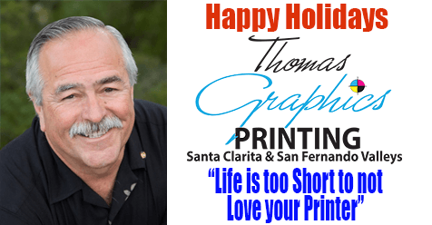 Happy Holidays From Thomas Graphics’ Printing