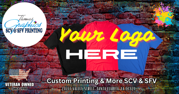 Custom Printing And More! – Thomas Graphics SCV SFV