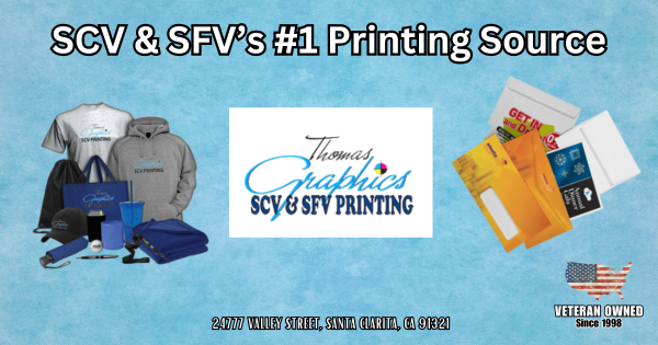 Best Printing Source In SCV – Thomas Graphics