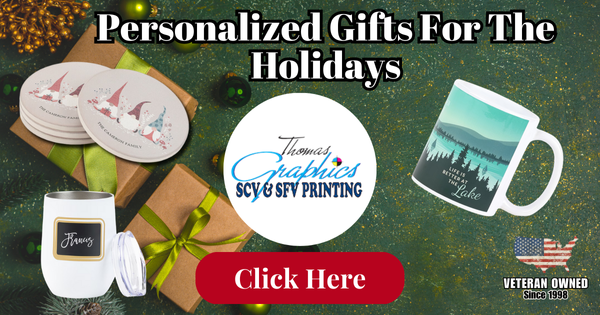 Personalized Gifts For The Holidays SCV SFV