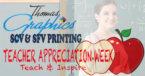 SCV Printing-Thomas Graphics Celebrates Teachers-SCV-SFV