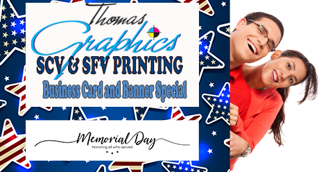 Honoring Memorial Day – A Message from Thomas Graphics-SCV Printing
